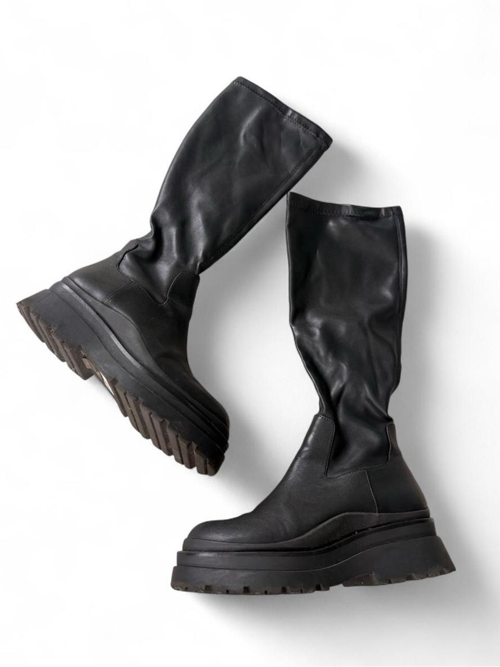 Aldo Black Ankle Booties with Rear Zipper